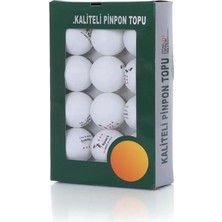 OEM 3 Yıldız Masa Tenisi Pinpon Topu +40 Gazlı Yapı Sekme Garantili Profesyonel Pingpong Top 12 Adet