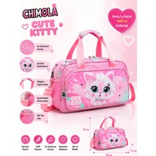 Chimola Cute Kitty Seyahat ve Spor Çantası Pembe – BP120