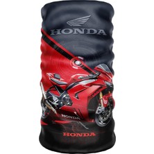 OEM Bebo Store Extreme Spor Motor ve Bisiklet Kullananlara Özel Desenli Buff Boyunluk Bandana Balaklava - HONDA-2907