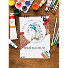 OEM Ünlü Tablolar Yetişkinler Için Boyama Kitabı, Mandala Boyama Kitabı, Hobi Sanatsal Boyama Sayfaları, Yetişkin Boyama Seti, Van Gogh