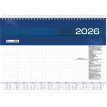 OEM 2026 Aj-70 28X40 Haftalık Spiralli Masa Sümeni