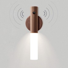 OEM LED Hareket Sensörlü Işık, Ahşap Duvar Lambası, Akü Merdiveni, USB Şarj Edilebilir, Vintage Iç Duvar Lambası, Dedektör, Kablosuz Işık, Gece Lambası, Manyetik Çocuk Odası, Başucu Lambası, Sıcak Beyaz