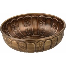 OEM Hamam Tası Metal (Antik Sarı)