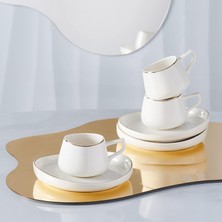 OEM Streamline Hole 6 Kişilik Kahve Fincan Takımı 80 ml