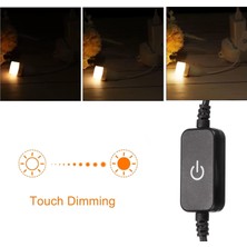 OEM 12-24V Şerit LED Dokunmatik Anahtar, Aç-Kapa ve Parlaklık Ayarı Yapılabilir