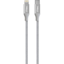 OEM Alumicable Type-C Lightning Hızlı Şarj Kablosu 150CM 2DK41-8 Farklı Renk (Gri)