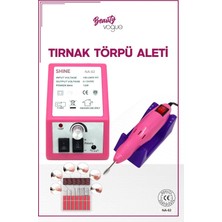 OEM Protez Tırnak Freze Makinesi Manikür Pedikür Tırnak Törpü Cihazı Elektrikli 6 Başlık