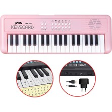 OEM CMK-1237 37 Tuşlu Elektronik Org (Etiket. Adaptör Hediye) - Pembe