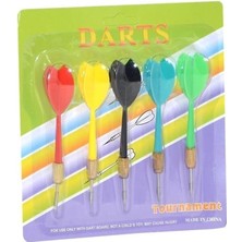 OEM Kızılkaya Yedek Dart Oku 5'li Set, Renkli