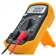 OEM XL830L Dijital Multimetre Ölçü Aleti Volt Amper Ölçer Pil Kablo