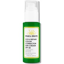 OEM Spf 50 Cica Onarıcı Renk Düzeltici Güneş Kremi, 50 ml