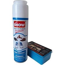 OEM Show Ayakkabı Temizleme Köpüğü 250 ml Renksiz ve Temizleme Süngeri