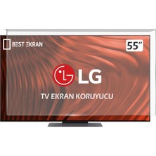 OEM Lg Qned 55QNED86T6A Tv Ekran Koruyucu - Lg 55 Inç Tv Kırılmaz Ekran Koruyucu