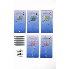 OEM Çapari Istavrit, Kurşunlu Fırdöndülü Çapari Set 5'li Paket
