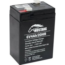 OEM 6 Volt 4 Amper Bakımsız Kuru Akü 6V 4 Ah 2021 Üretim Yılı