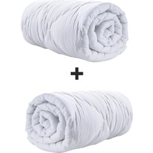 Seraser Home Tekstil 2 Adet Tek Kişilik Silikon Yorgan