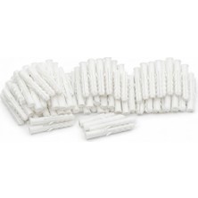 OEM 5n Vera 250 Adet Plastik Dübel Seti, 6mm-7mm-8mm, Kanatlı Tasarım, Beton ve Tuğla Duvar Montajı Için