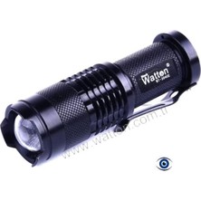 OEM Watton WT-304 Mini Güçlü Şarjlı Pilli El Feneri