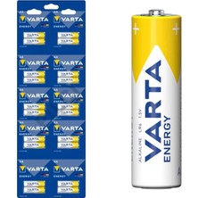Varta 1.5 Volt Alkalin Aa Kalem Pil 2'li Yırtmalı (20'li Kartela Paket)