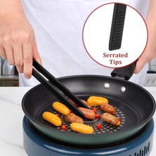 OEM Silikon Maşa,silikon Cımbız Maşa,silikon Kaplamalı Mutfak Maşası,barbekü,kızartma ve Servis Için Maşa (1)