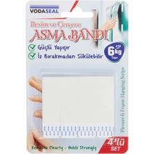 OEM 53.01.082 Resimli Çerçeve 4'lü Cırt Bant