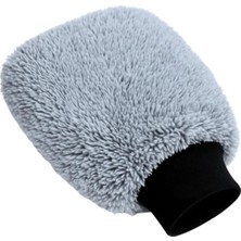 OEM Mikrofiber Oto Araba Yıkama Kurulama Havlusu, El Içi Orta Boy Çift Katlı Araç Kurutma ve Torpido Silme Bezi (Gri)