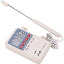 OEM ST-9283 Daldırma Tipi Termometre Yüksek Hassasiyetli Gıda Termometresi Et Süt Mama Sıvı Ölçümleri