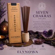 Seven Chakras (Yedi Çakra) Doğal Tütsü Çubuğu 20 Adet - Uzun Süre Kalıcı Aroma