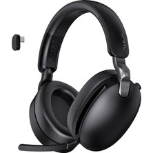 OEM A500 Hybrid Anc 2.4ghz Kablosuz ve Bluetooth 5.4 Aux Mikrofonlu Kulak Üstü Kulaklık Siyah