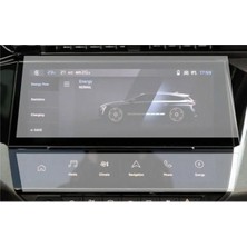 OEM Peugeot 408 ile Uyumlu Gt Line 2023 2025 Audio Multimedya Mat Görünüm Ekran Koruyucu Nano Cam Mat