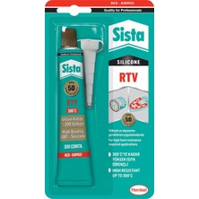 OEM -Sista Rtv Silikon Kirmizi/ 50 gr