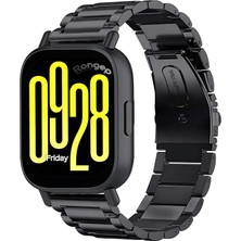 OEM Xiaomi ile Uyumlu Bakla Model Çelik Kordon Redmi Watch 5 Active/redmi Watch 5 Lite/watch S4/watch 2/2PRO/S3/S1/S1PRO/S1 Active Için Katlanır Toka Mekanizmalı Paslanma Yapmayan Kayış