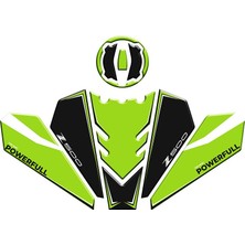 Kawasaki Z500 2025 Uyumlu Tank Pad Set 001
