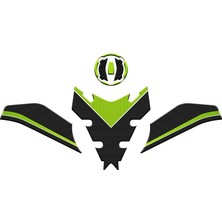 Kawasaki Versys 1100 2025 Uyumlu Tank Pad Set 002
