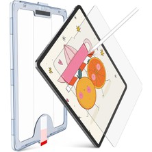 OEM Tablet Ile Uyumlu Hizalama Aparatlı ve Takılırken Camın Altında Kesinlikle Toz Bırakmayan Darbelere Karşı Ekstra Güçlü Ekran Koruyucu Cam (Galaxy Tab A9 Plus X210/GALAXY Tab A11+)