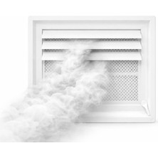 OEM 35X40 Fanlı Aspiratörlü Banyo Tuvalet Menfezi Havalandırma Menfez Plastik