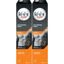 OEM Men Tüy Dökücü Krem Erkeklere Özel, (2 x 200 Ml)
