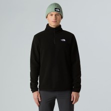 The North Face M Glacıer Fleece 1/4 Zıp Jacket Black