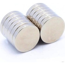 OEM Dünya Magnet 20 Adet 15MM x 2mm Yuvarlak Güçlü Neodyum Mıknatıs