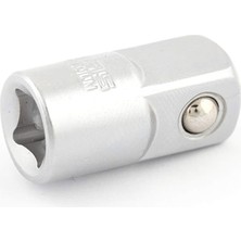 Hsc Bilişim Izeltaş 1507060004 Lokma Adaptörü, Krom, 1/4"f x 3/8"m