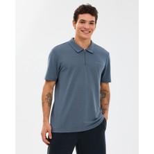 Skechers M Soft Touch Pique Polo Gray