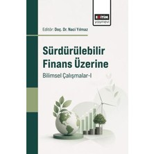 Eğitim Yayınevi Sürdürülebilir Finans Üzerine Bilimsel Çalışmalar - 1
