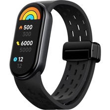 OEM Xiaomi ile Uyumlu Mi Band 10/9/8 Için Nefes Alabilen Silikon Air Loop Smart BAND10 Kordon Manyetik Toka Mekanizmalı Deformasyona Dayanıklı Yumuşak Mi Band 10 Kordonu