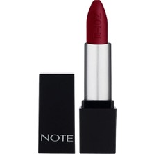 Hsc Bilişim Note Cosmetics Mattever Lipstick 18 Heartbeat Red Yarı Mat Saten Bitişli Ruj, Kızıl Kahverengi