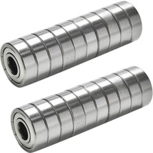 OEM Dünya Magnet 20 Adet 608ZZ Rulman - Metal Mühürlü Çok Amaçlı Bilye Rulman - 8X22X7 Ölçülerinde