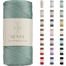 OEM 2 mm - 200 gr Polyester Makrome Ipi Ada Çayı 230 M Polyester Makrome Ip Supla Ip ve Çanta Ipliği