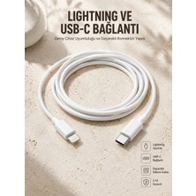 Motto Ticaret Mey Ithalat® Type-C Ligtning 30W Ios Şarj Kablosu Hızlı Şarj Kablosu