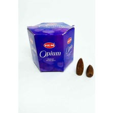 Royaleks Group 10 Adet Geri Akış Backflow Şelale Tütsü Konisi Tütsü Back Opium Çiçeği Kokulu