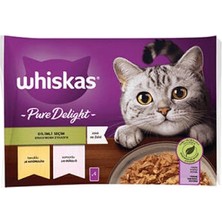 Northcity Pouch Pure Delight - Jöle Içinde Tavuklu ve Somonlu Yetişkin Kedi Maması 4X85 gr