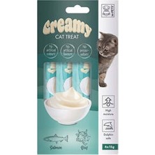 Northcity Somonlu ve Biftekli Krema Kedi Ödül Maması 4X15 gr
